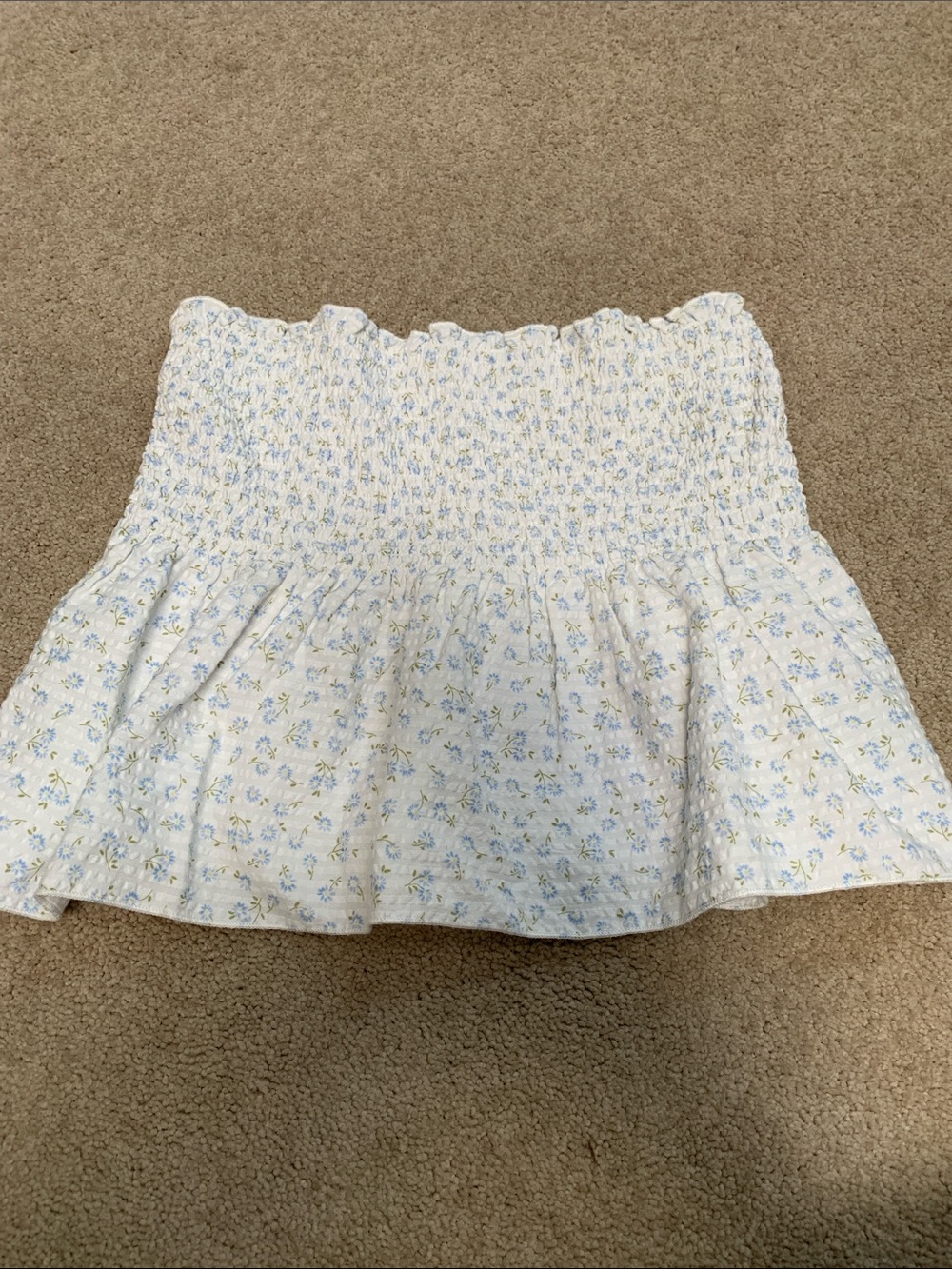 Cotton on tube top flowered size 6